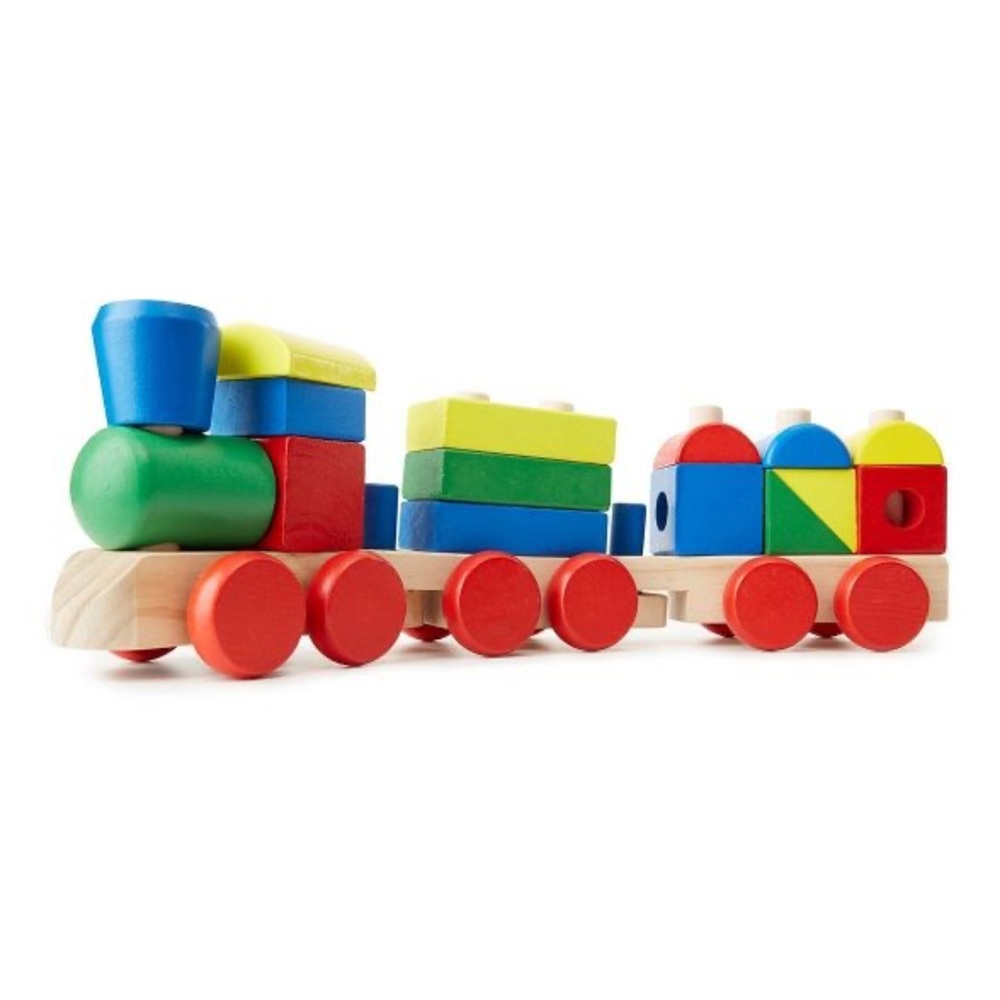 Toy Train Melissa & Doug Stacking Classic Wood